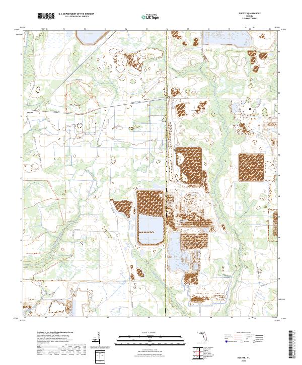 Duette topographic map thumbnail