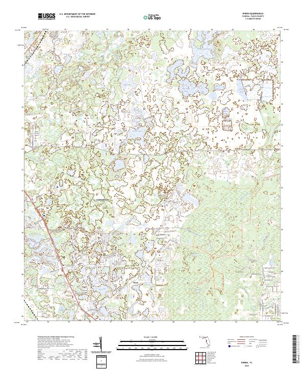 Ehren topographic map thumbnail