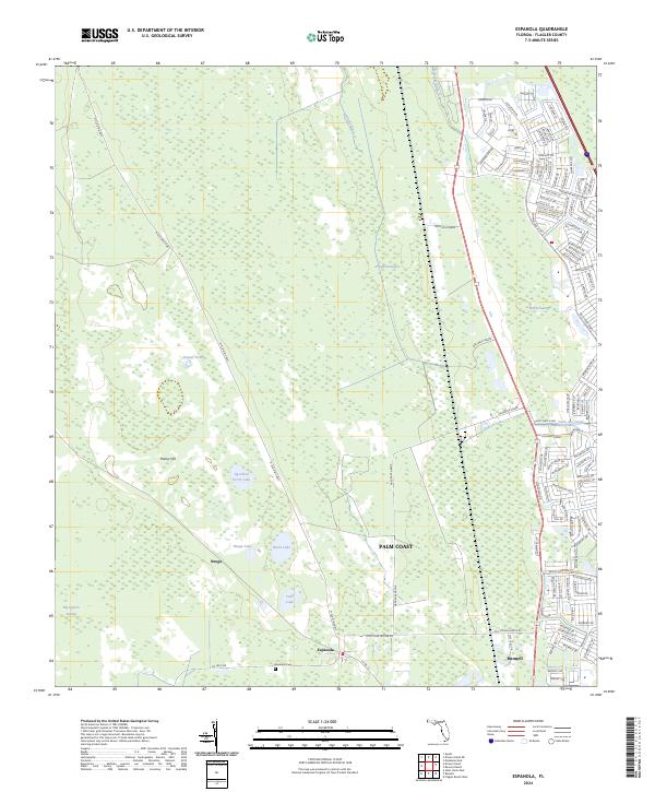 Espanola topographic map thumbnail