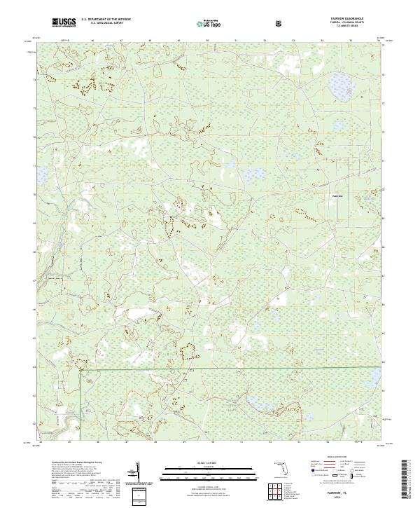 Fairview topographic map thumbnail