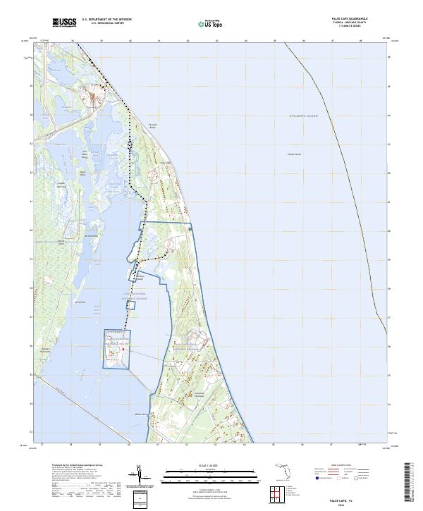 False Cape topographic map thumbnail
