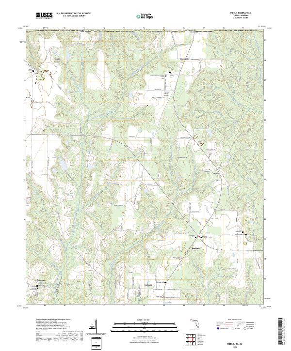 Fidelis topographic map thumbnail