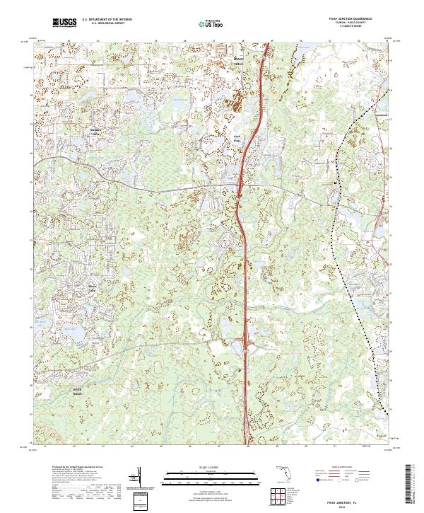 Fivay Junction topographic map thumbnail