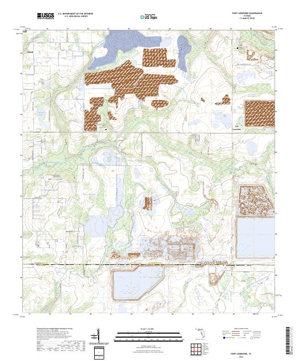 Fort Lonesome topographic map thumbnail