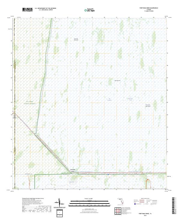 Fortymile Bend topographic map thumbnail