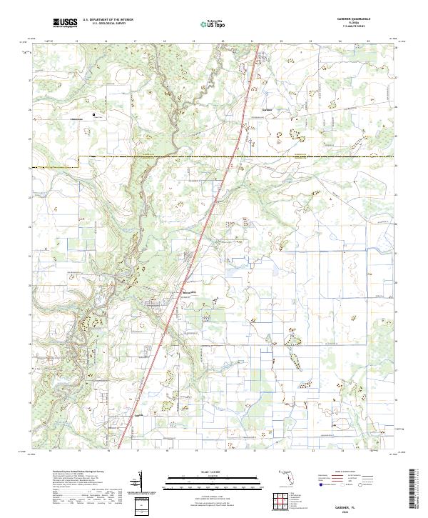 Gardner topographic map thumbnail
