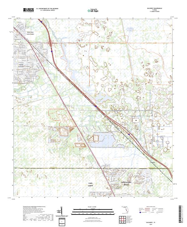 Gilchrist topographic map thumbnail