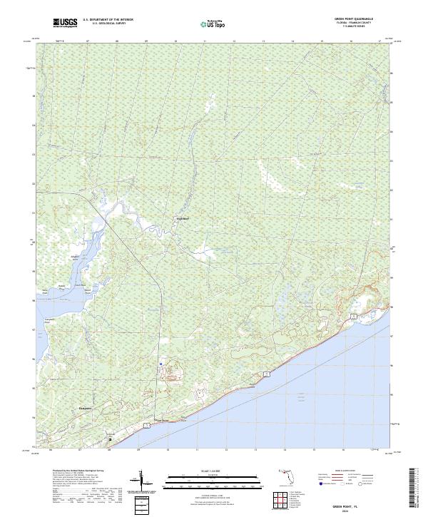 Green Point topographic map thumbnail
