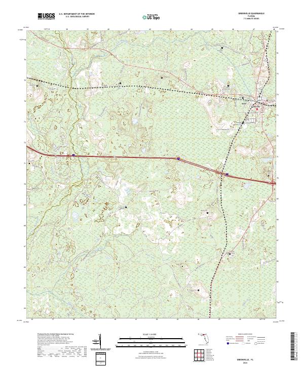 Greenville topographic map thumbnail