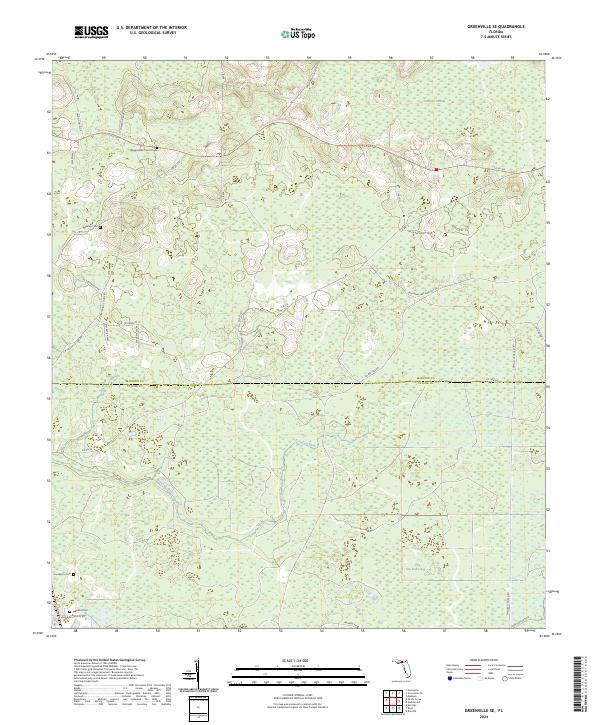 Greenville SE topographic map thumbnail
