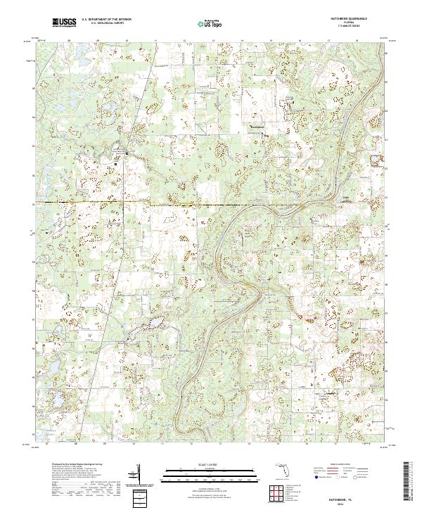 Hatchbend topographic map thumbnail