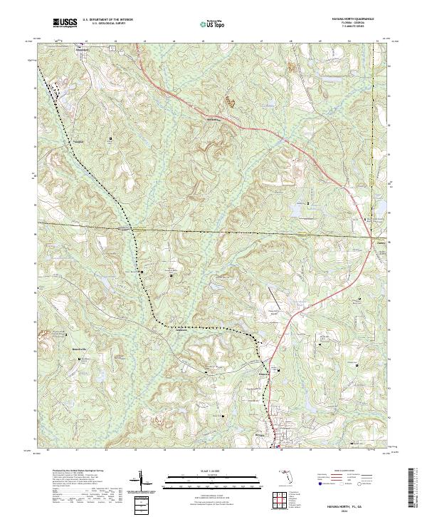 Havana North topographic map thumbnail
