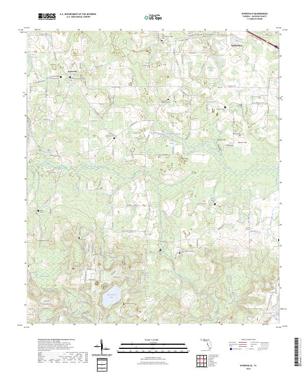 Kynesville topographic map thumbnail