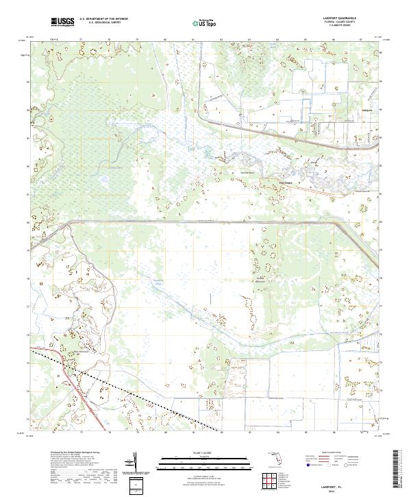 Lakeport topographic map thumbnail