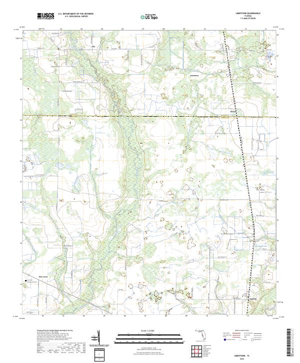 Limestone topographic map thumbnail