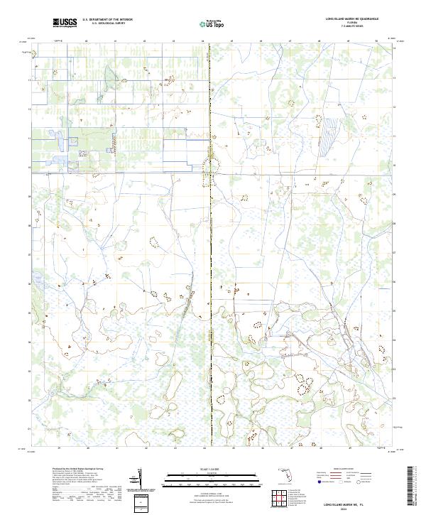 Long Island Marsh NE topographic map thumbnail
