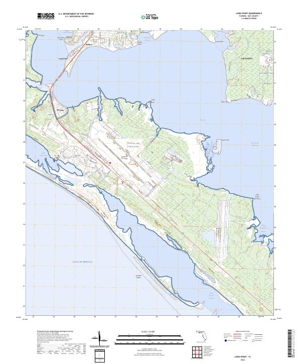 Long Point 2024 topographic map thumbnail