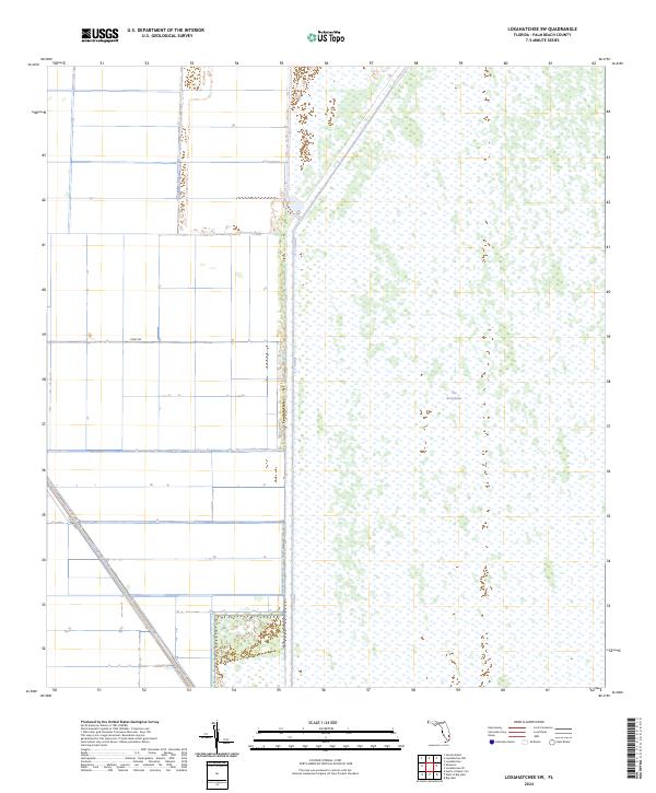 Loxahatchee SW topographic map thumbnail