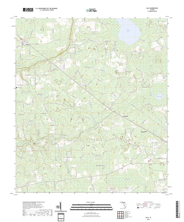 Lulu topographic map thumbnail