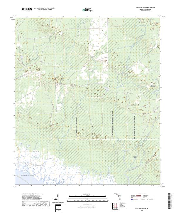 Manlin Hammock 2024 topographic map thumbnail