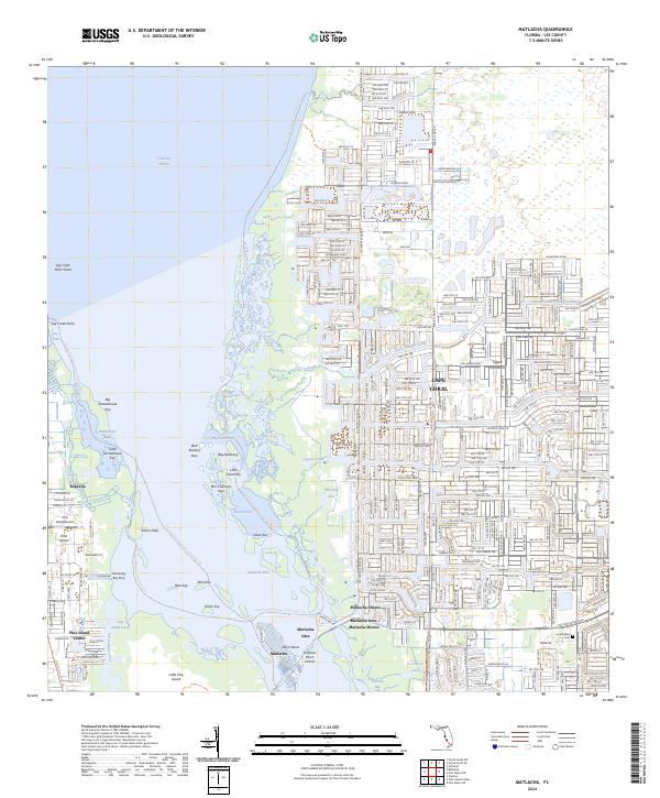 Matlacha topographic map thumbnail