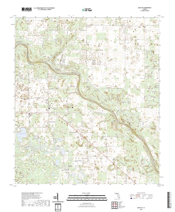 Mayo SE topographic map thumbnail