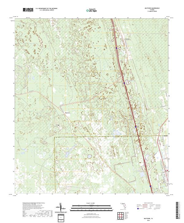 Maytown topographic map thumbnail