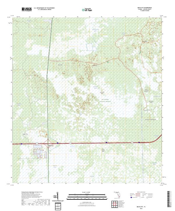 Miles City topographic map thumbnail