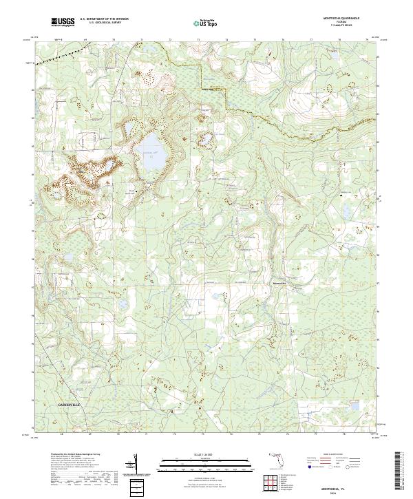 Monteocha topographic map thumbnail