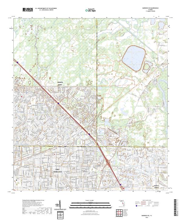 Murdock SE topographic map thumbnail