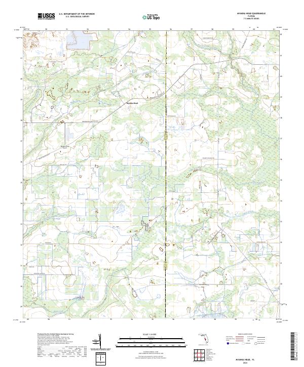 Myakka Head topographic map thumbnail