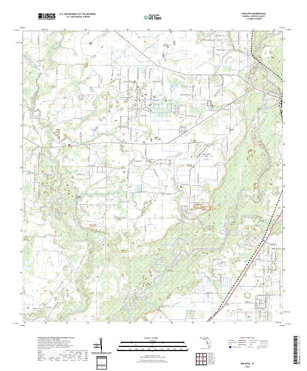 Nocatee topographic map thumbnail