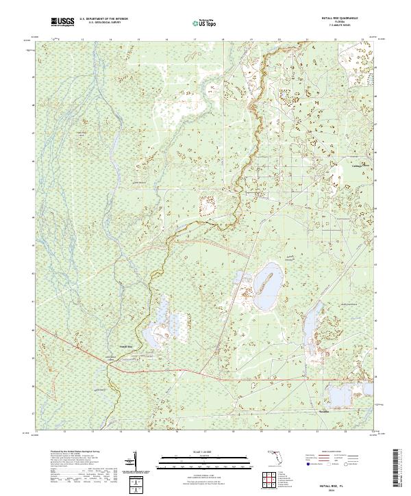 Nutall Rise topographic map thumbnail