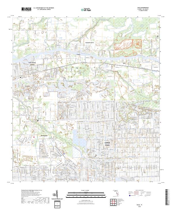 Olga topographic map thumbnail
