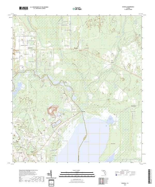 Osceola topographic map thumbnail
