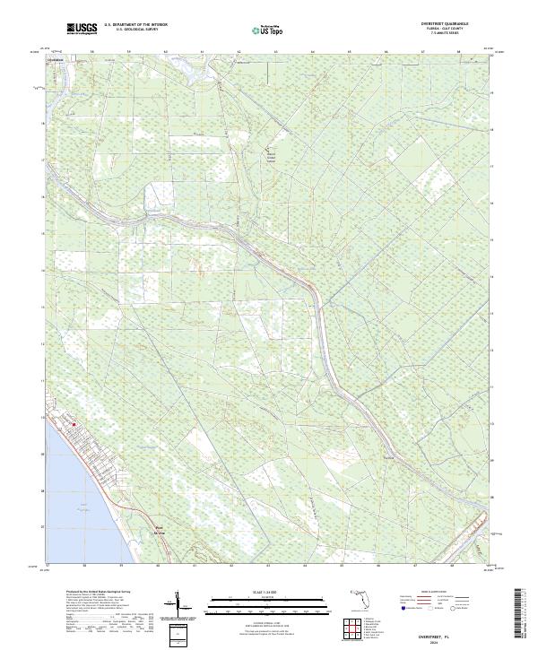 Overstreet 2024 topographic map thumbnail
