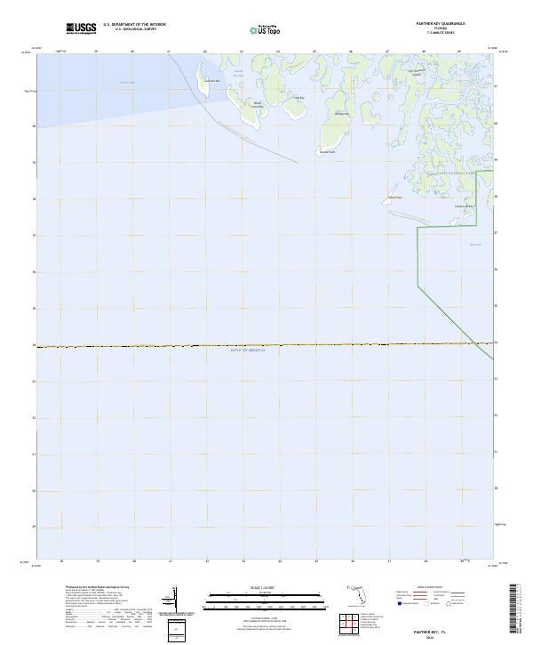 Panther Key 2024 topographic map thumbnail
