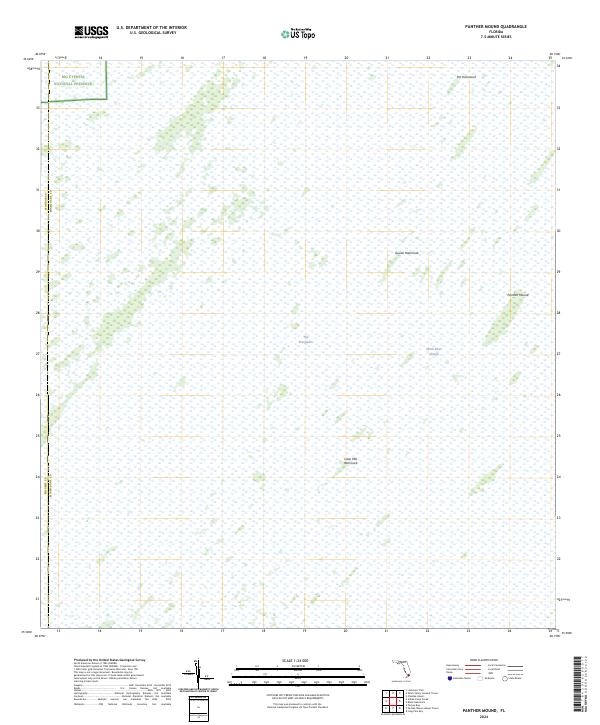 Panther Mound topographic map thumbnail