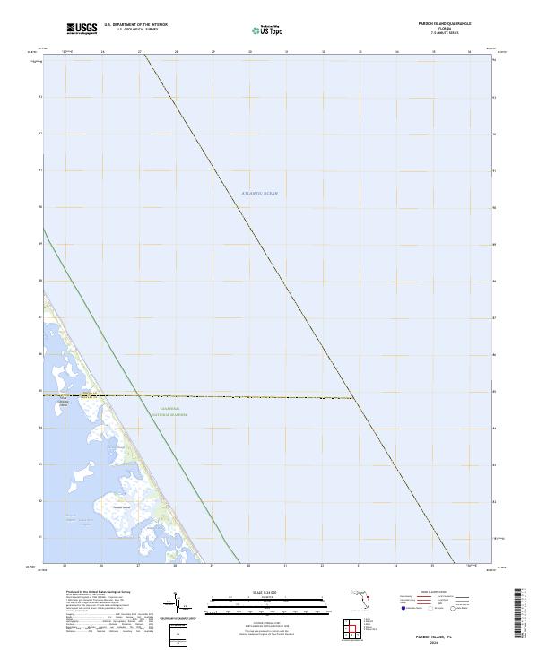 Pardon Island topographic map thumbnail