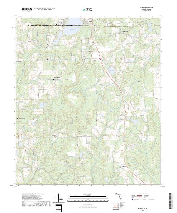 Paxton topographic map thumbnail
