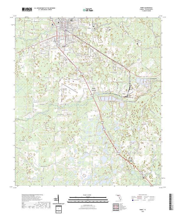 Perry topographic map thumbnail
