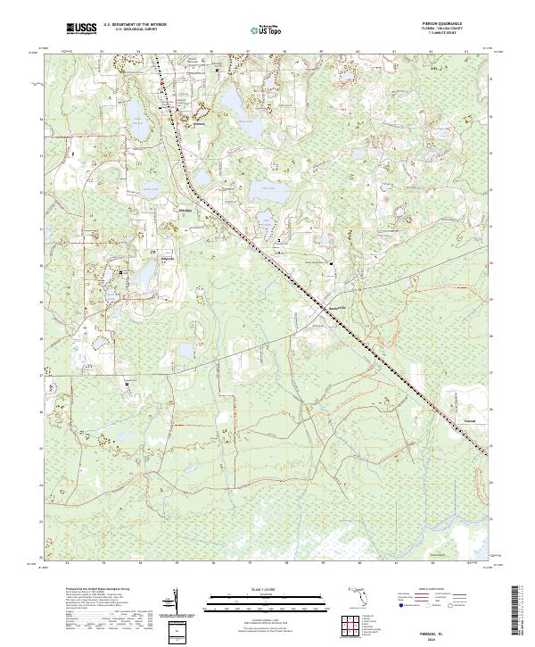 Pierson topographic map thumbnail