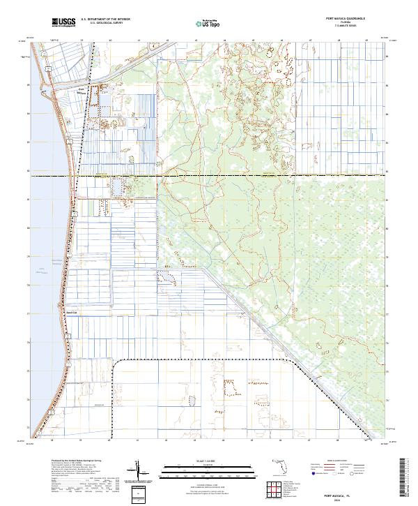 Port Mayaca topographic map thumbnail