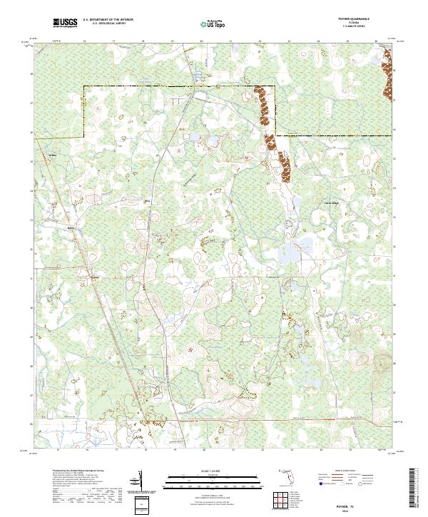 Poyner topographic map thumbnail