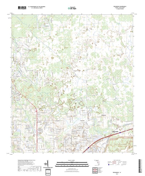 Providence topographic map thumbnail