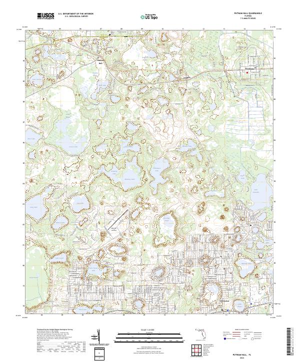 Putnam Hall topographic map thumbnail