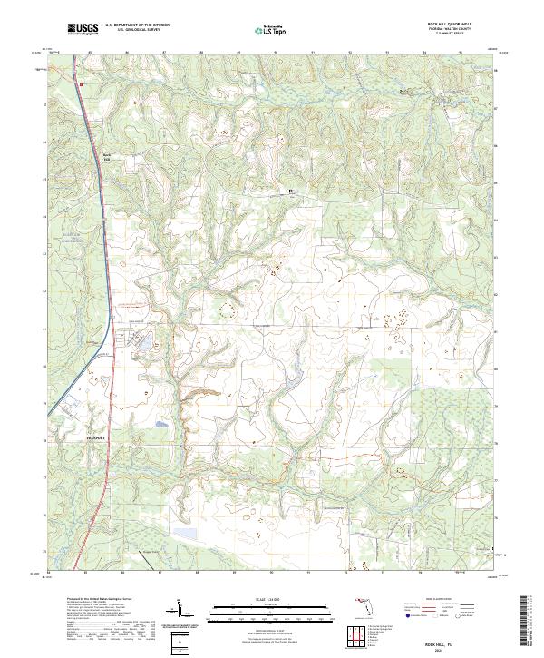 Rock Hill topographic map thumbnail