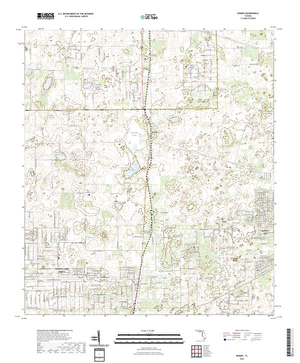 Romeo topographic map thumbnail