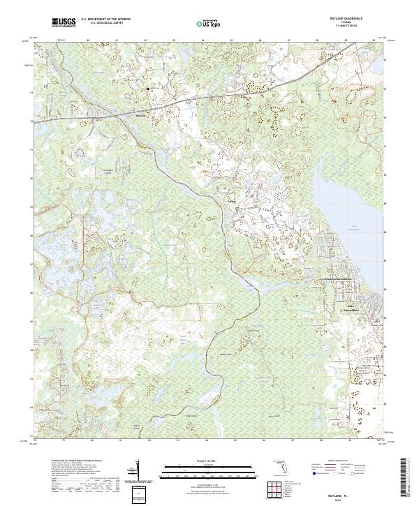Rutland topographic map thumbnail