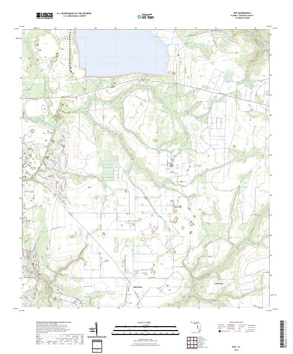 Rye topographic map thumbnail